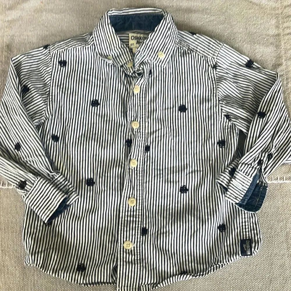 Toddler Boy Button down Shirt